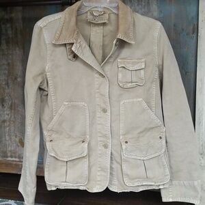 Vintage Y2K J.Crew X Avant Garde Cargo Jacket - Women's Medium